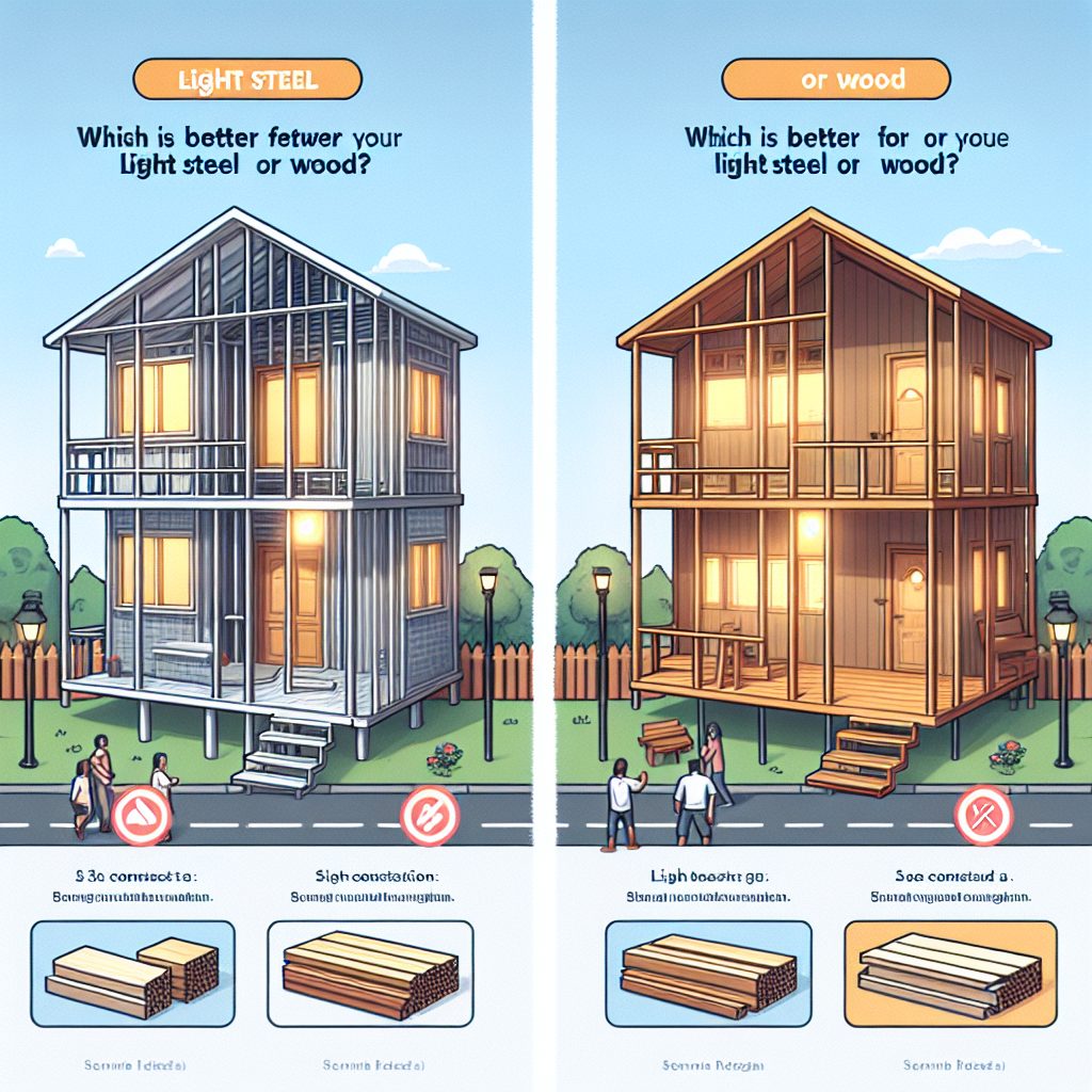 Baja Ringan vs Kayu: Mana yang Lebih Baik untuk Konstruksi Rumah?