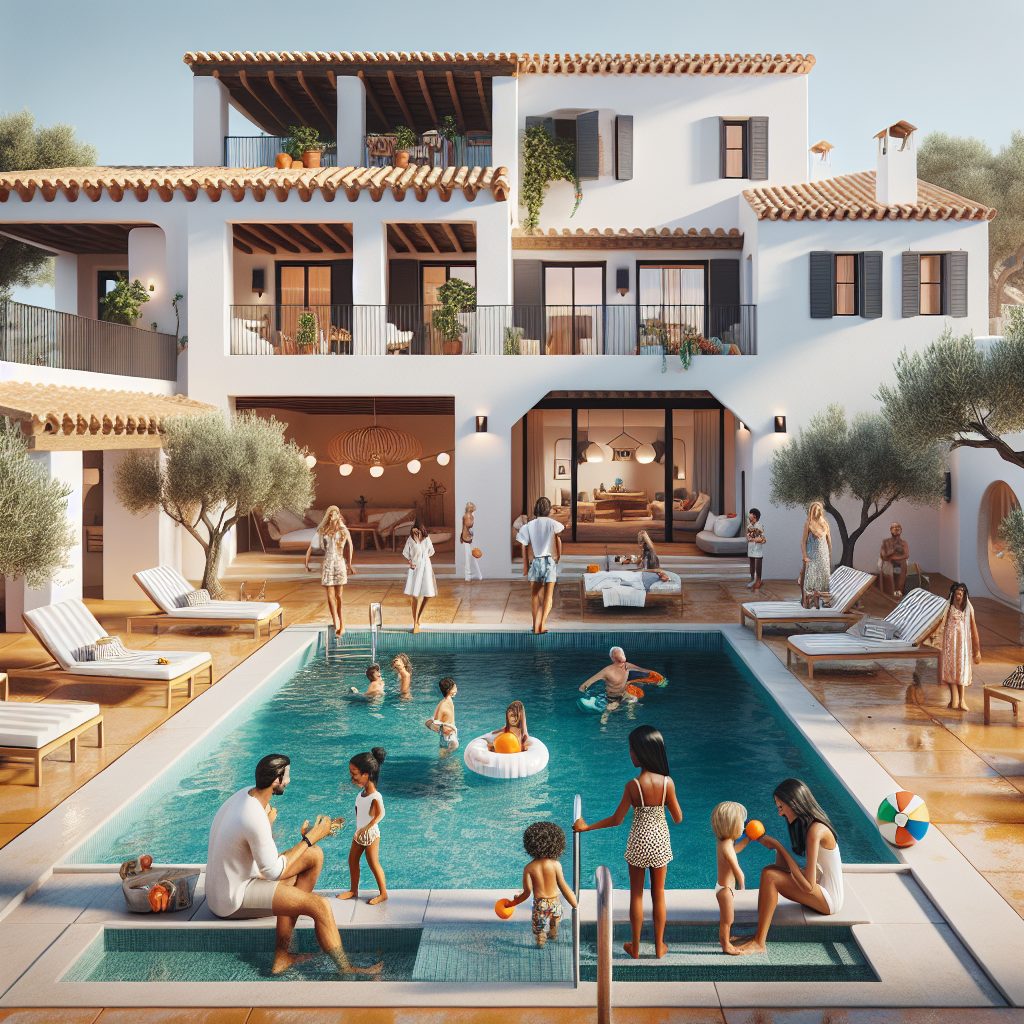 Family-Friendly Villas in Ibiza with Pool and Play Areas