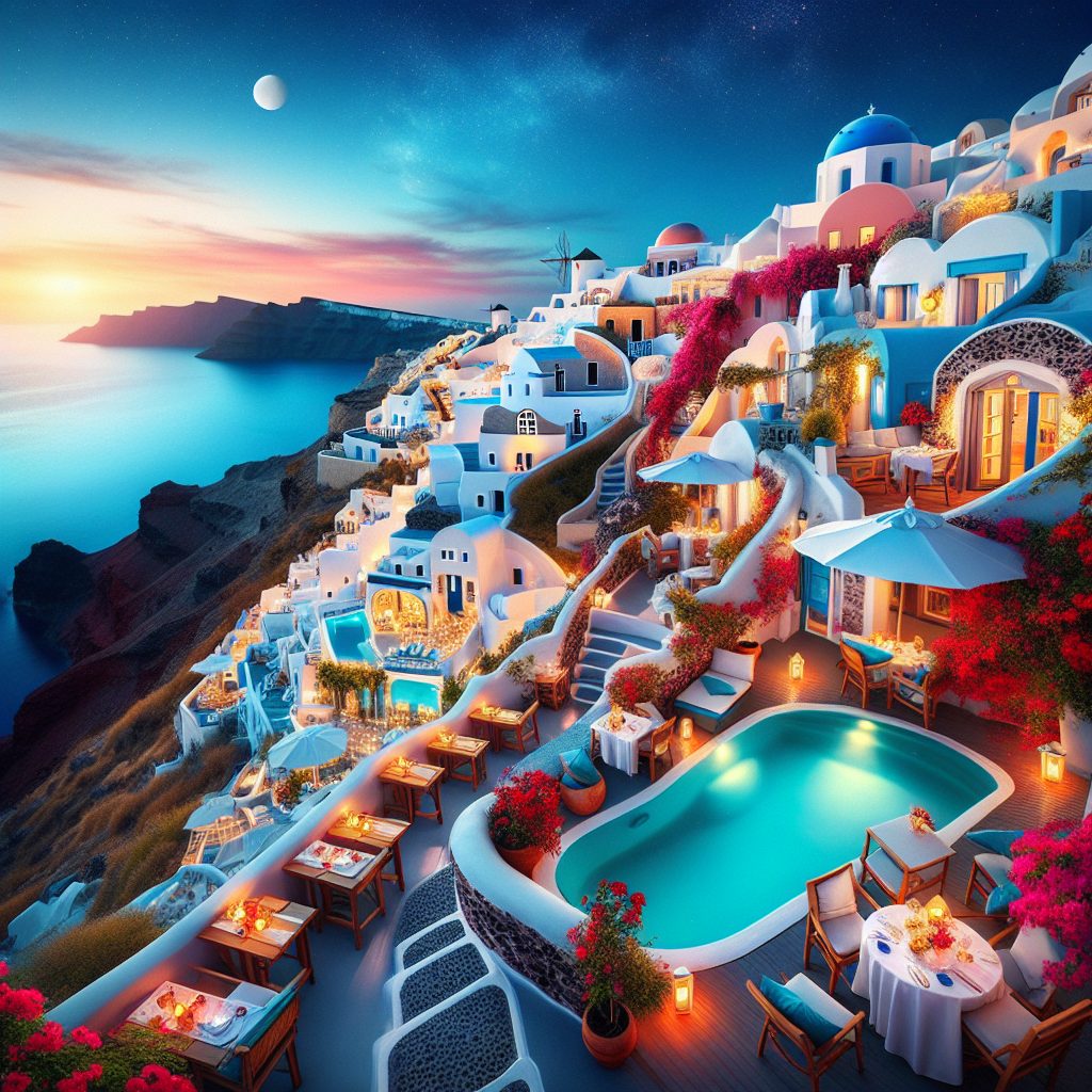 Romantic Resorts in Santorini for Couples