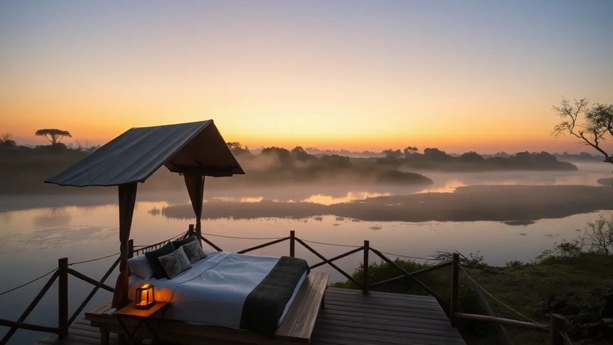 lodge vs tented camp
